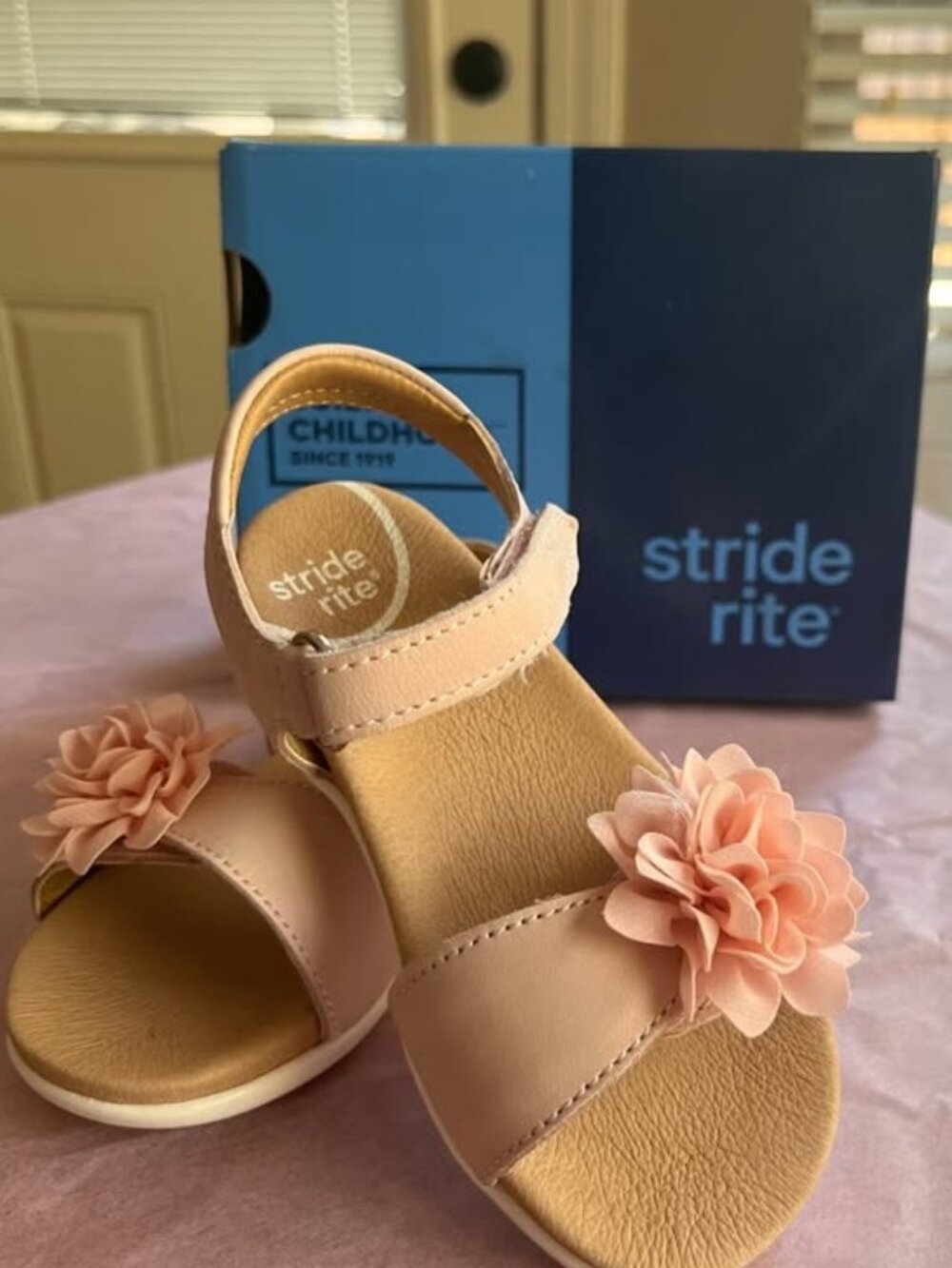 Stride Rite Toddler Flower Sandals | Size: 7.5w